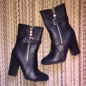 Black booties